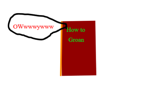 groaning book