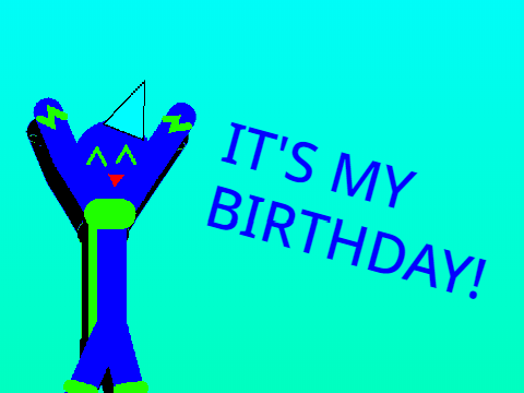 It's my birthday!