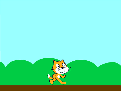  Jumping cat