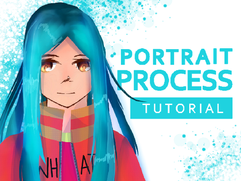 | Portrait Process Tutorial |