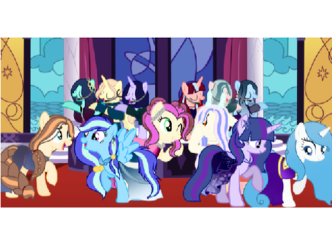 Grand Galloping Gala/(G)-IDLE as Ponies