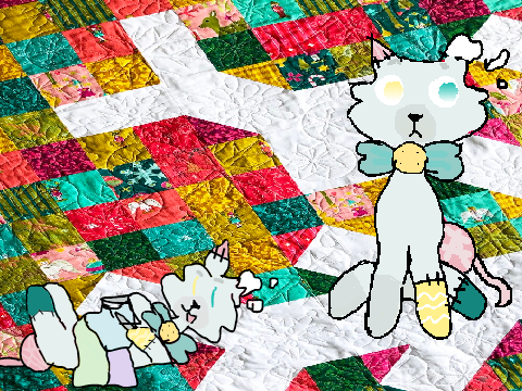 Pet Cafe! Quilt DTAE 