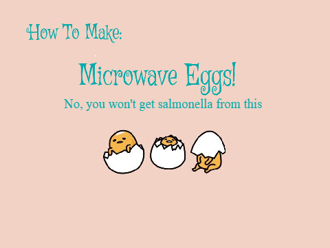 How To Make: Microwave Eggs!