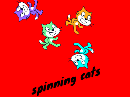 spinning cats