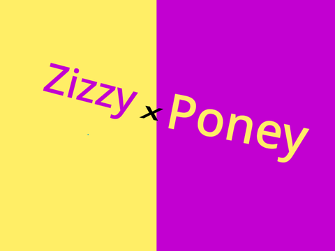 Zizzy x Pony {Fan art-Piggy roblox}