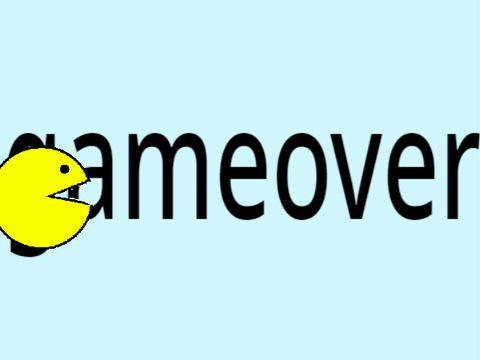 pac man(re created )