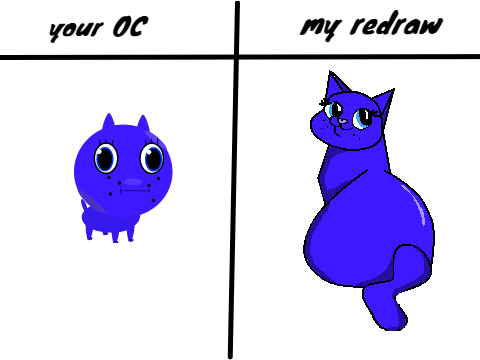 cat redraw !!!!!