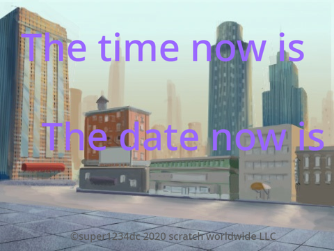 Clock and Date