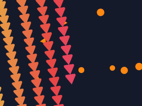 / triangle \    a collection minigame