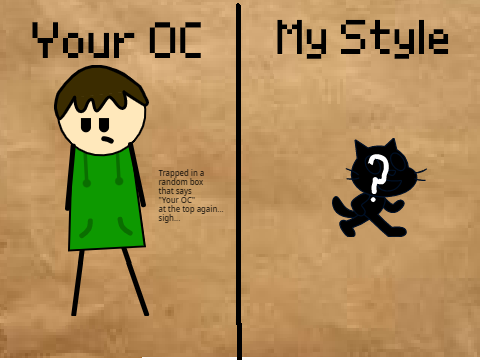 I will draw your O.C in my style (only this week) remix