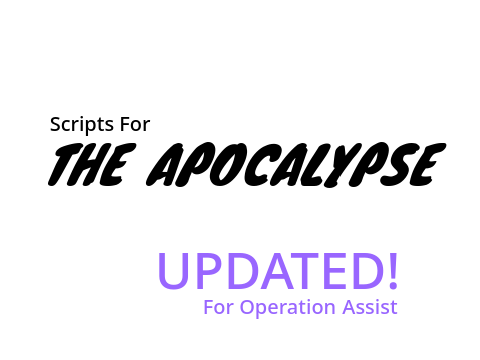 Script For Apocalypse 
