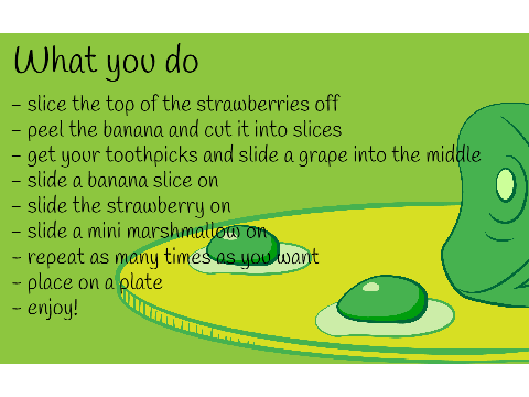 How To Make: Grinch Kabobs!