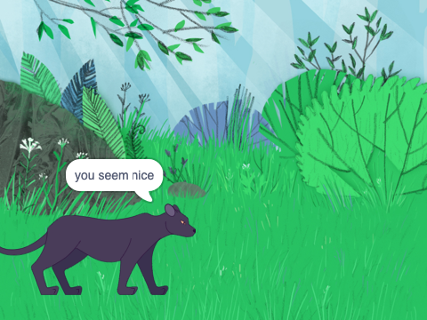 If your bored, talk to panther