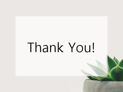 Thank You!
