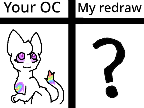 I’ll redraw your OC| (OPEN) remix