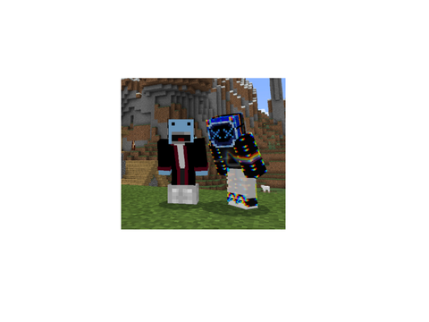 Playing Minecraft with ninjamyara