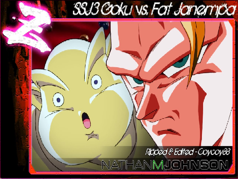 SSJ3 Goku Vs. Fat Janemba - [Music Rip]