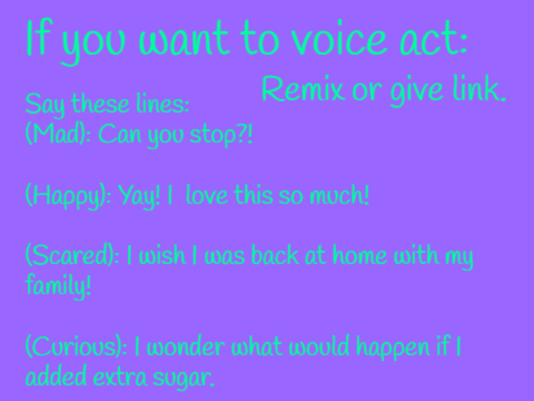 Help me make a show! remix