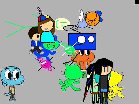 Add yourself jumping, flying, or tripping! [candy needle's mirror bro is here]