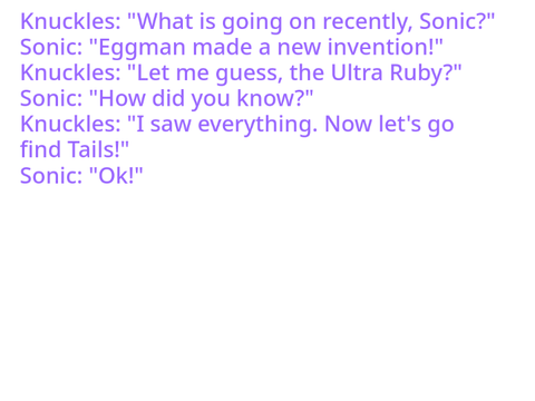 Sonic 5 Cutscene 2