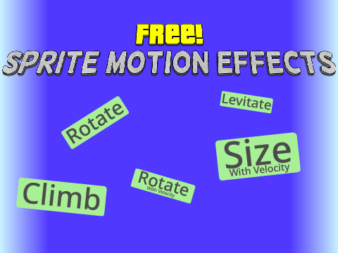Free Sprite Motion Effects