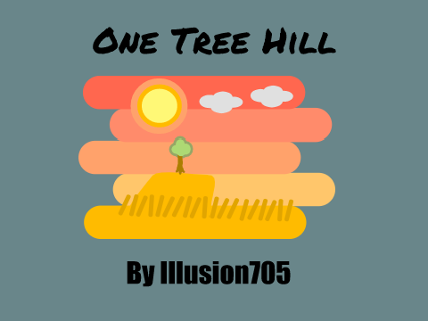 ☁ One Tree Hill -- Flat Art ☁