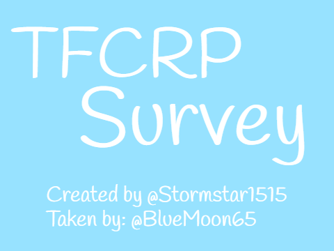 - TFCRP Survey - 