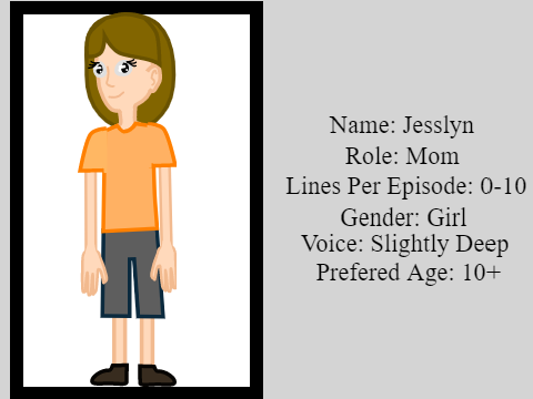 My audition for Jesslyn