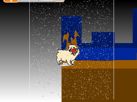 Rudolph the Red Nosed Pug v0.1 (WIP)