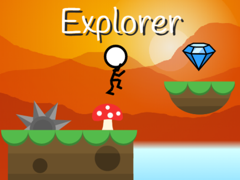 Explorer - A Multiplayer Scrolling Platformer remix