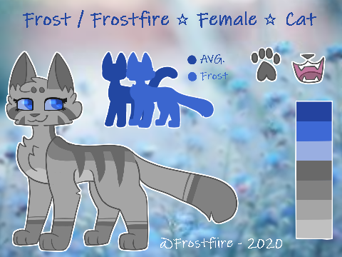 Frostfire OC Ref - Updated 2020