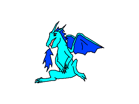 Baby dragon (colouring contest) remix