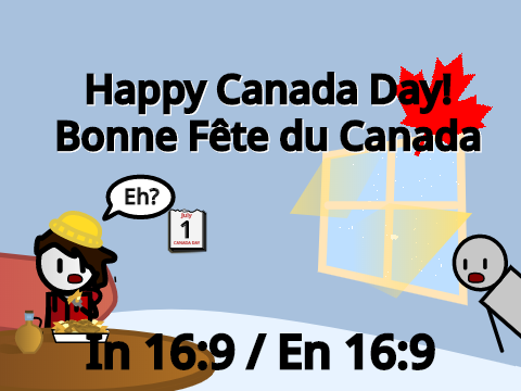 Happy Canada Day / Bonne Fête du Canada