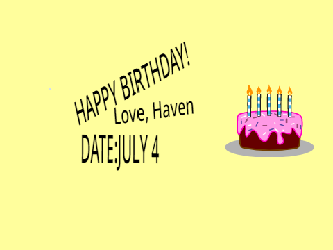 Happy Birthday Mom!