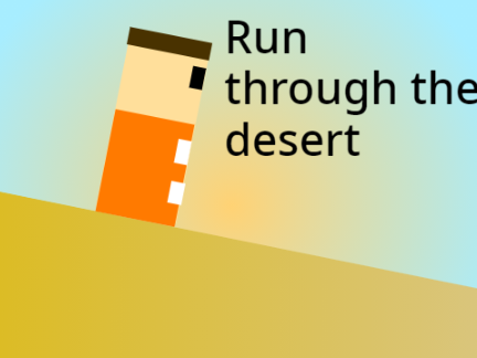Run through the desert