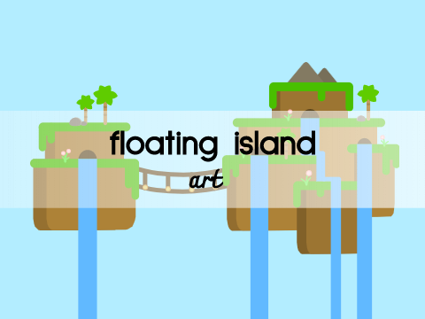 floating island // art