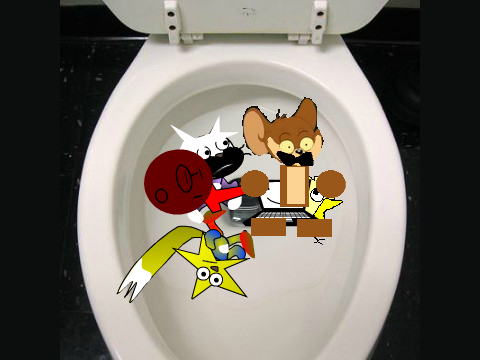 Add Yourself Getting Flushed Down a Toilet remix remix remix remix