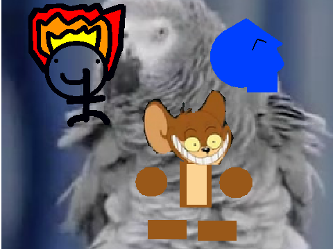 Add yourself dancing with Einstein the bird! remix