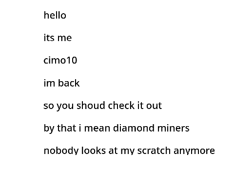 im back