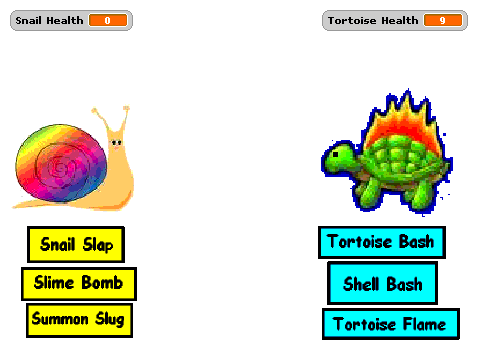 Snail V Tortoise Battle