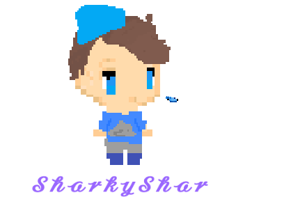 if sharky were a boy