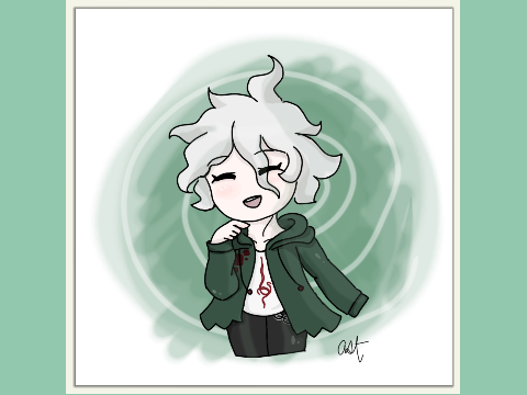 komaeda - fanart