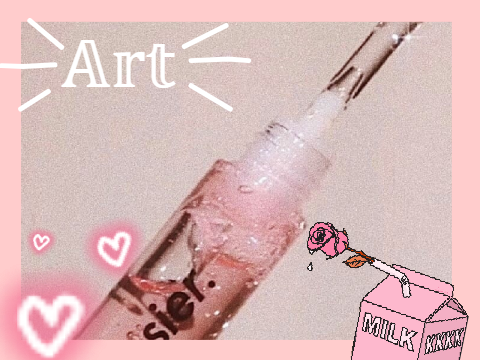 ☾ random art