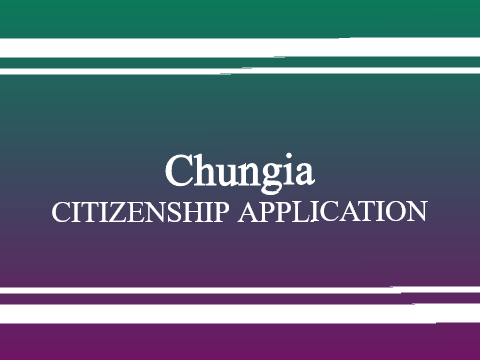 Chungian Citizenship Application | ScratchCiv