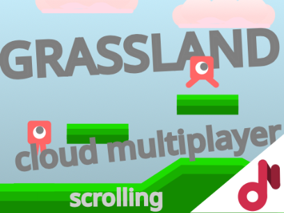 grassland a multiplayer scrolling platformer