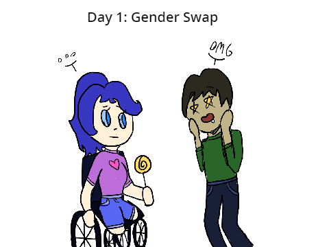 40 Day OC Challenge: Day 1 || Gender Swap