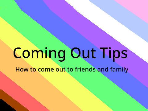 Coming Out Tips