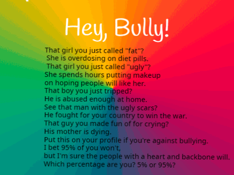 Help Stop Bullying! ~ Second Edition ~ Remix