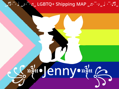 Jenny // OPEN LGBTQ+ SHIPPING MAP //
