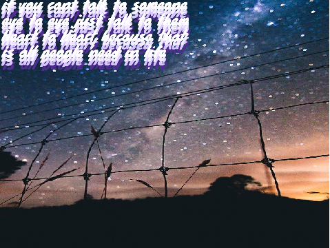 Calming quiet song